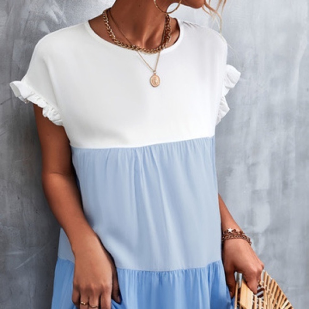 Colorblock dress